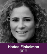 Hadas Finkelman, CFO Headshot